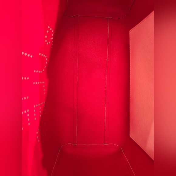 NWOT Kate Spade Flights of Fancy Skirt the Rules hallie tote purse urchin pink - Picture 8 of 11